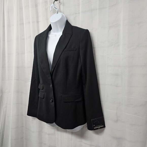 NWT Banana Republic Black Blazer Collegiate Academia Office Preppy 8 - Picture 6 of 15